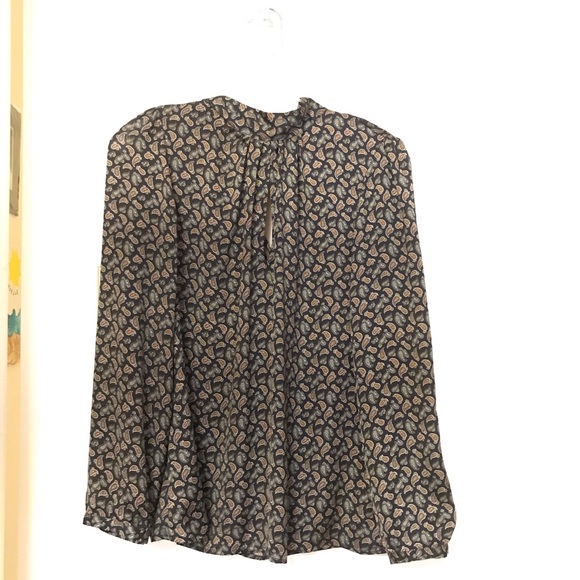 Zara Keyhole Blouse - Picture 3 of 6
